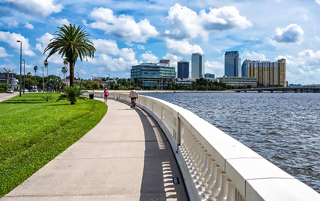 Bayshore Boulevard in Tampa