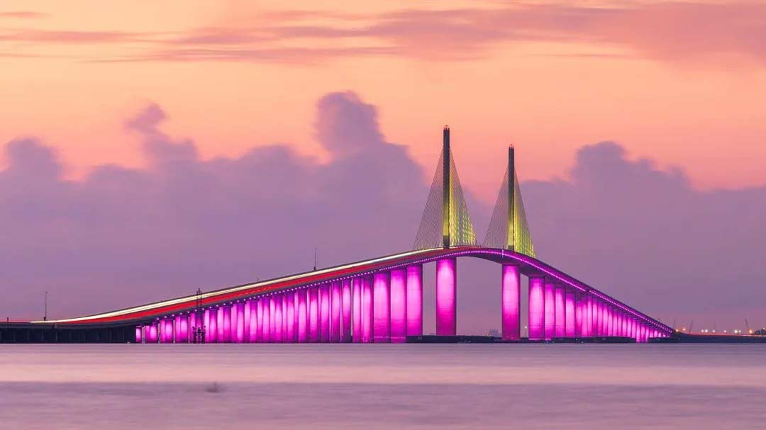 Skyway bridge in Tampa